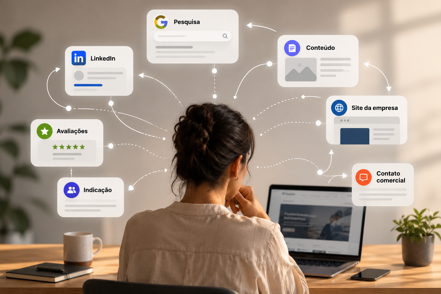 Nova jornada de compra B2B: como chamar atenção em meio à sobrecarga digital